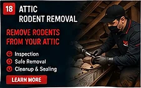 Attic Rodent Removal in NYC